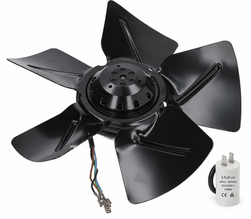 Zanotti 3MTV096 ebm-papst A4E315-AC08-18 315mm GM3 Fan Motor with Capacitor 95W