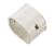Connection Piece - Trunking - 75mm - Ivory - ID-SJ-75-I