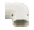 Flat Bend - 90 Deg - Trunking - 75mm - White - ID-SK -75-W