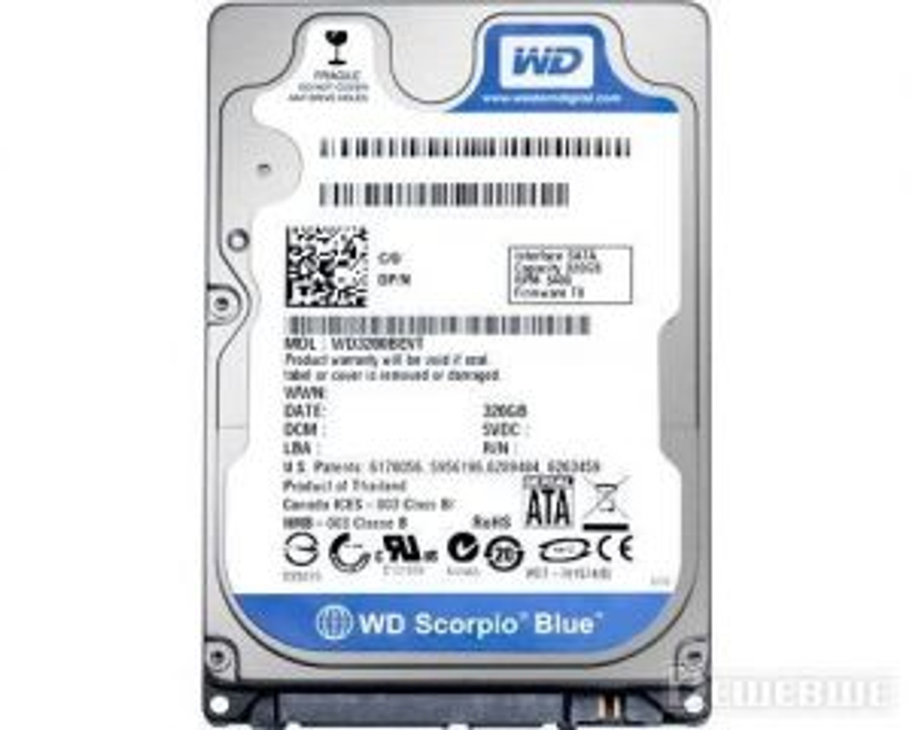 Western 320 GB Digital Server Hard Drive | WD3200BEVT