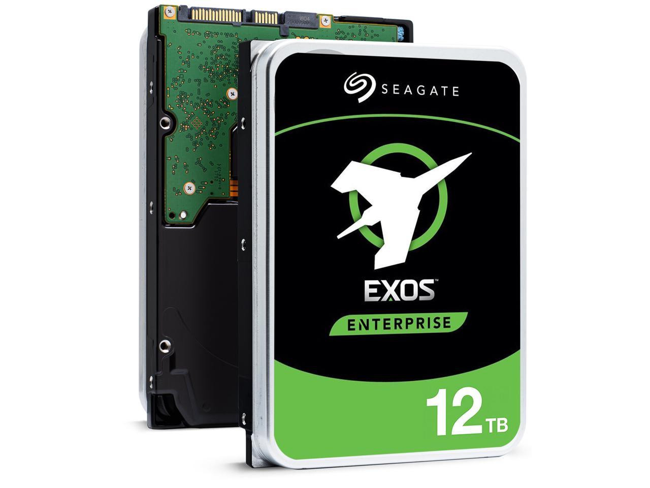 Seagate 12TB HDD Exos X14 7200 RPM 512e/4Kn SATA 6Gb/s 256MB Cache 3.5-Inch  Enterprise Hard Drive (ST12000NM0008)