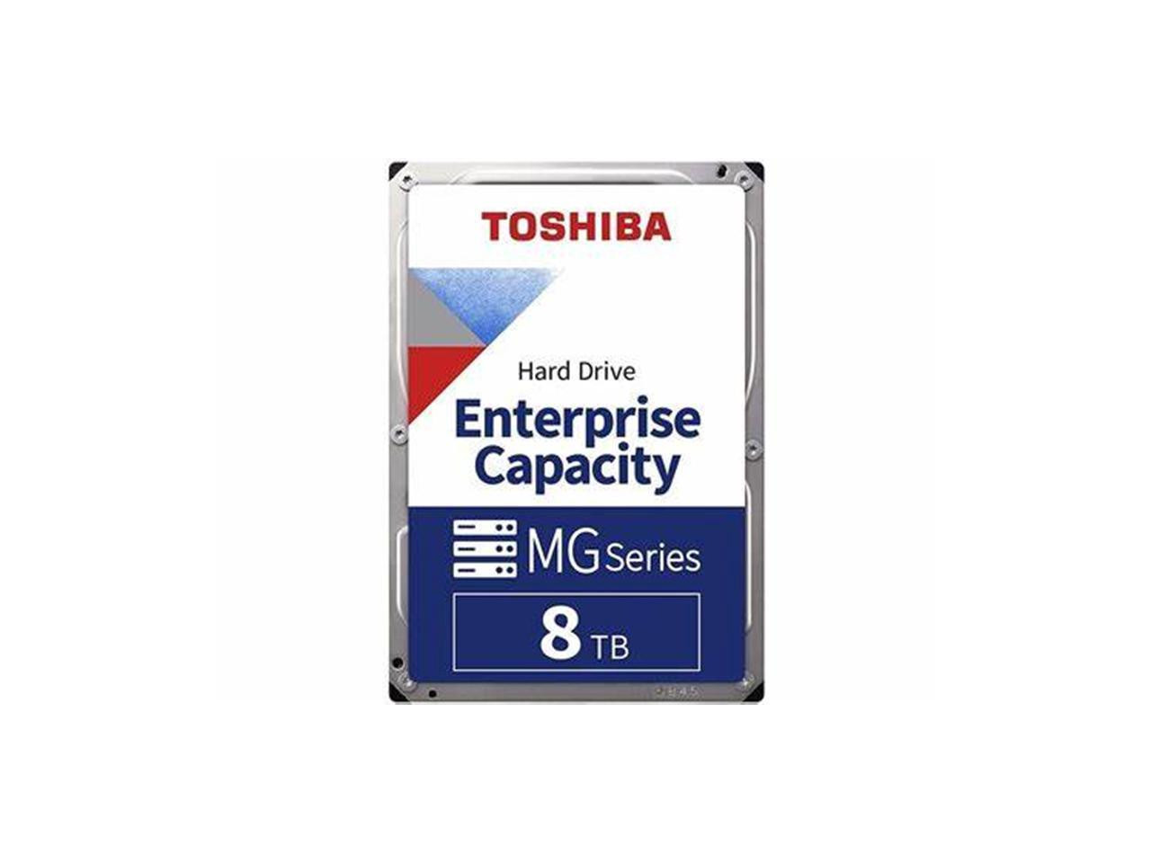 東芝 - TOSHIBA 8TB HDD MG06ACA800E Toshiba MG06ACA800E - 8TB 7.2K SATA 6.0Gbps 3.5