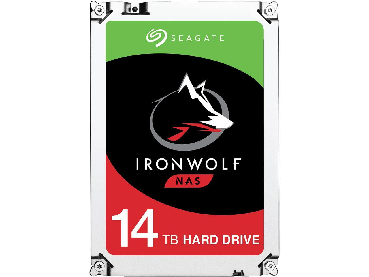 Seagate IronWolf 14TB NAS Hard Drive 7200 RPM 256MB Cache SATA 6.0Gb/s CMR  3.5