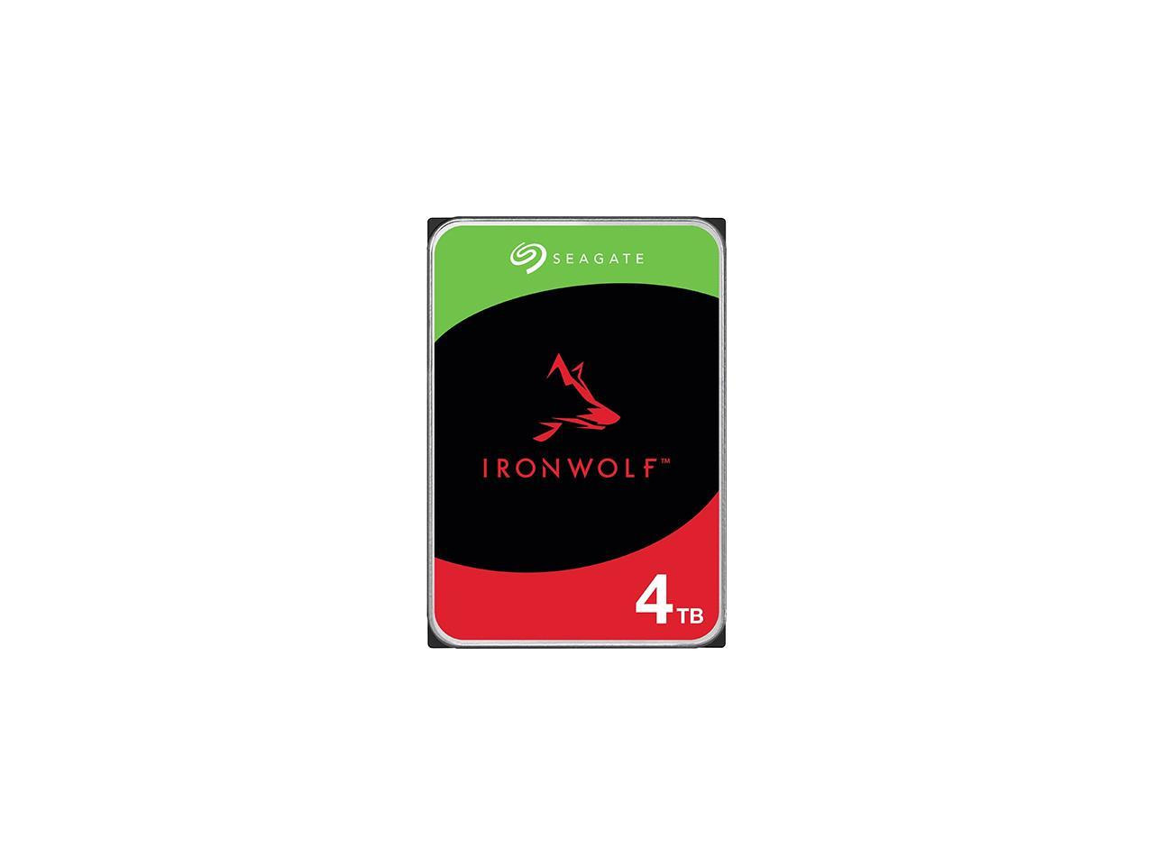 *RETAIL SEALED 3 YR WARRANTY* Seagate IronWolf ST4000VN006 4TB 5400 RPM  256MB Cache SATA 6.0Gb/s 3.5