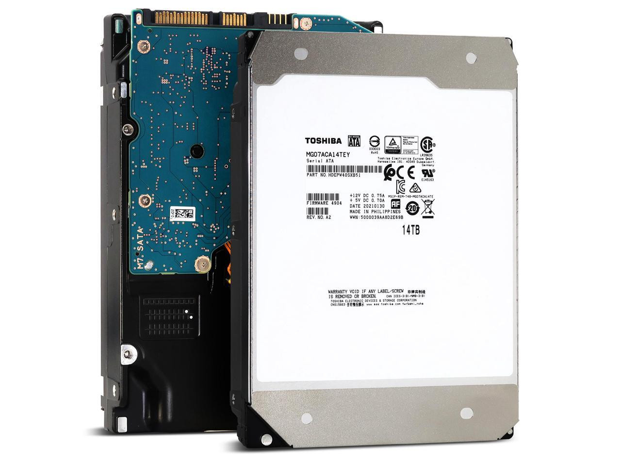 TOSHIBA 14TB SATA 6Gb/s 512e SIE 7.2K 3.5