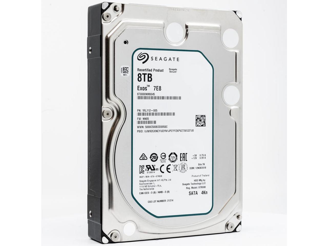 Seagate ST8000NM0045 8 TB Hard Drive - 3.5