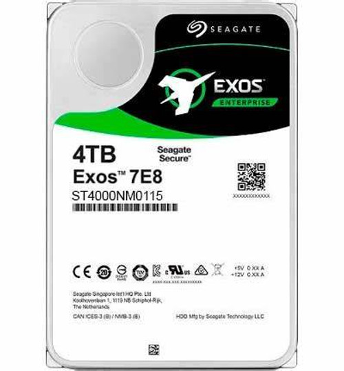 SEAGATE 4TB 6Gb/s 7.2K 128MB 512e SATA 3.5" Hard drive