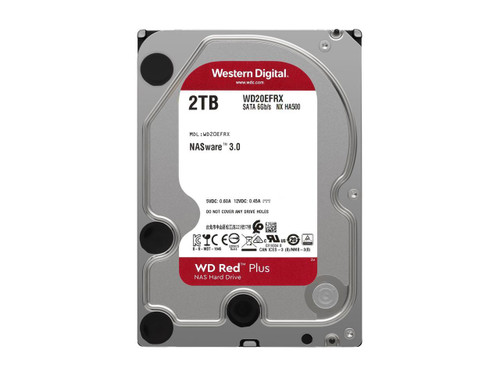 WD Red Plus 2TB NAS Hard Disk Drive - 5400 RPM Class SATA 6Gb/s