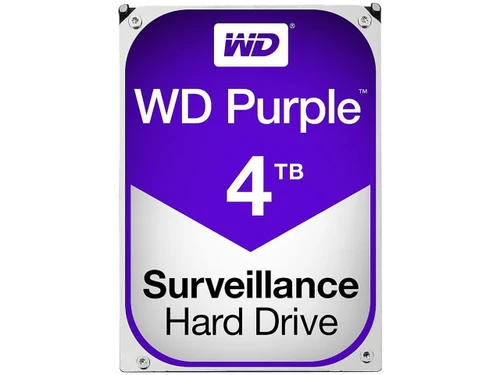 Western Digital WD40PURZ Purple 4TB Surveillance Hard Drive - 5400