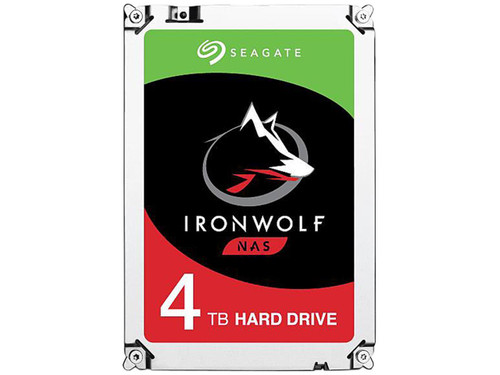  Seagate IronWolf 4TB NAS Hard Drive 5900 RPM 64MB Cache SATA 6.0Gb/s CMR 3.5" Internal HDD for RAID Network Attached Storage ST4000VN008 - OEM