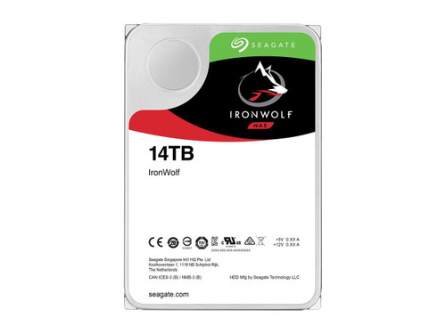 Seagate IronWolf 14TB NAS Hard Drive 7200 RPM 256MB Cache SATA 6.0