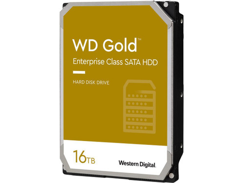 WD Gold 16TB Enterprise Class Hard Disk Drive - 7200 RPM Class SATA 6Gb/s 512MB Cache 3.5 Inch - WD161KRYZ - OEM
