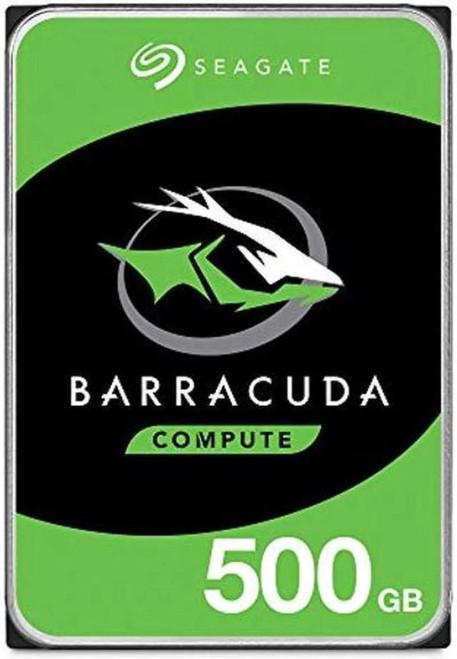 Seagate BarraCuda 500GB Internal Hard Drive HDD - 3.5 Inch SATA 6 Gb/s 7200 RPM 32MB Cache for Computer Desktop PC (ST500DM009)