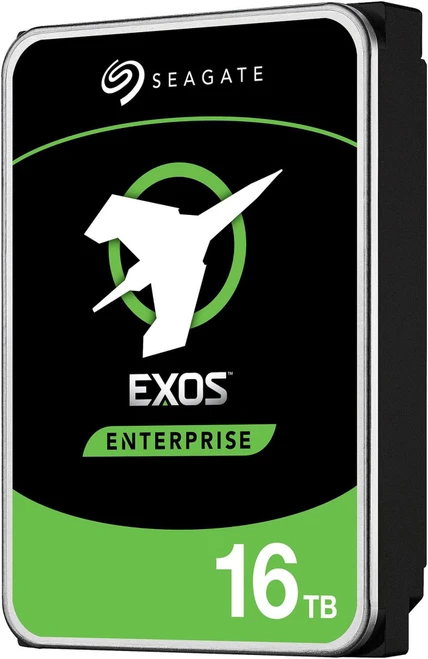 Seagate Exos X16 16TB Enterprise HDD 12Gb/s SAS 512e/4Kn 7200 RPM 256MB Cache 3.5" ST16000NM002G - Refurbished
