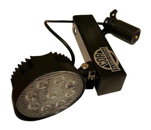 Trailer  Hitch Receiver Mount  Economy Backup Light Round