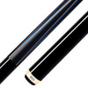 Predator 4 Point Sneaky Pete Black/Blue Points No Wrap Pool Cue (Butt Only)