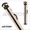 Action ACVA22 2x2 Hard Case- CREAM W/BROWN