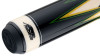 Predator LE True Splice 16 Pool Cue - Ebony with Green/Yellow Points - Leather Wrap (Comes with 12.4 and 11.8 REVO Radial Shaft