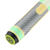 Poison Candy Sugar Pool Cue with Venom Carbon Fiber Shaft - NW- Green/Peach