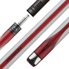 Poison Maelith Pool Cue with 12.4mm Carbon Fiber Shaft – NW – Grey/Red