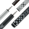 Poison VX Jump/Break Cue with Venom Carbon Fiber Shaft - Gray/Black