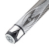 Poison Maelith Pool Cue with Carbon Fiber Shaft - Dark/Light Gray - No Wrap