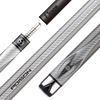Poison Maelith Pool Cue with Carbon Fiber Shaft - Dark/Light Gray - No Wrap