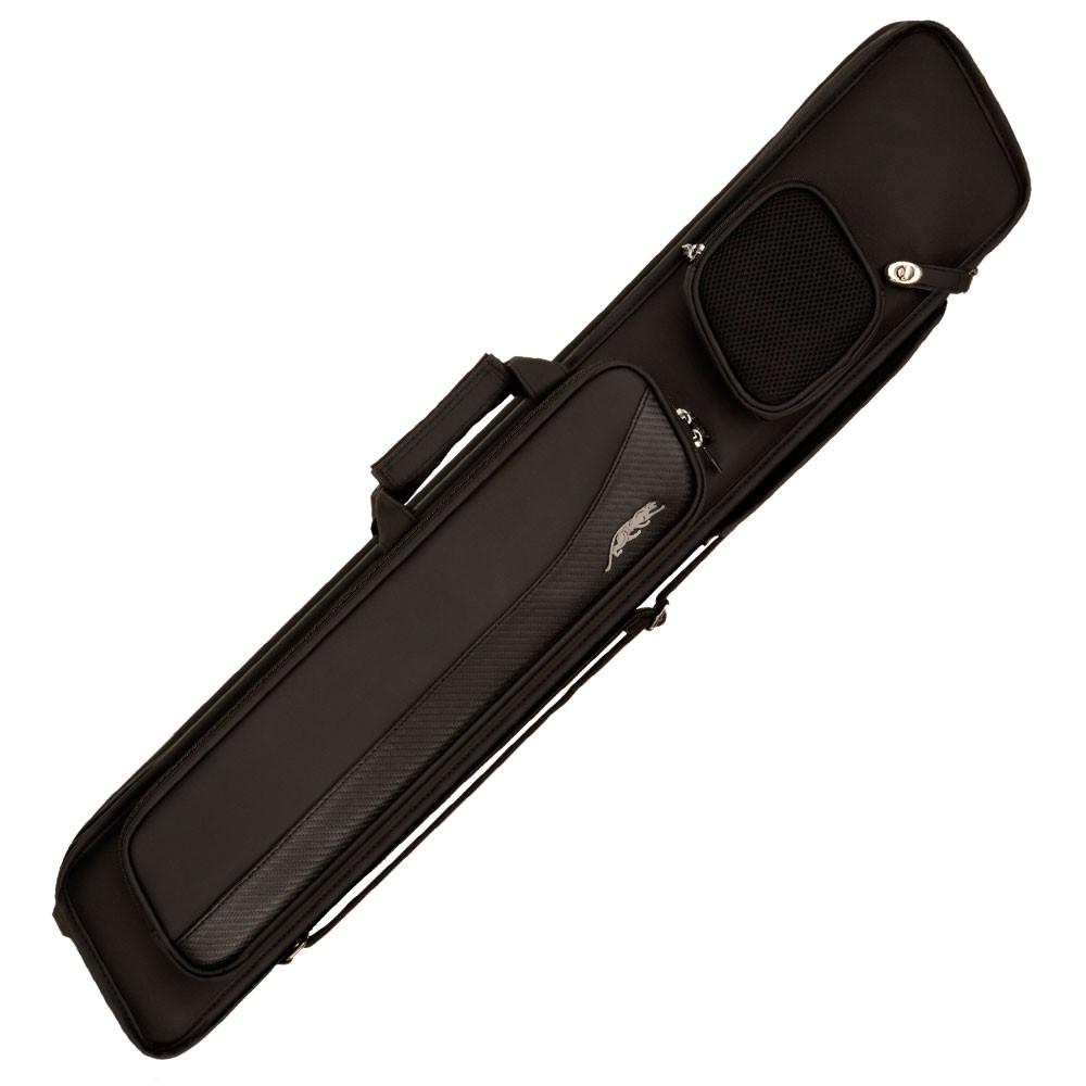 Predator Sport Black Soft Pool Cue Case - 3 Butts x 4 Shafts