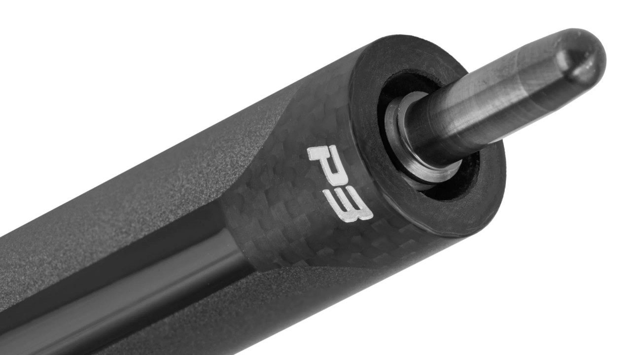 Predator P3 Metallic Grey Pool Cue - No Wrap (With 11.8mm REVO Uni