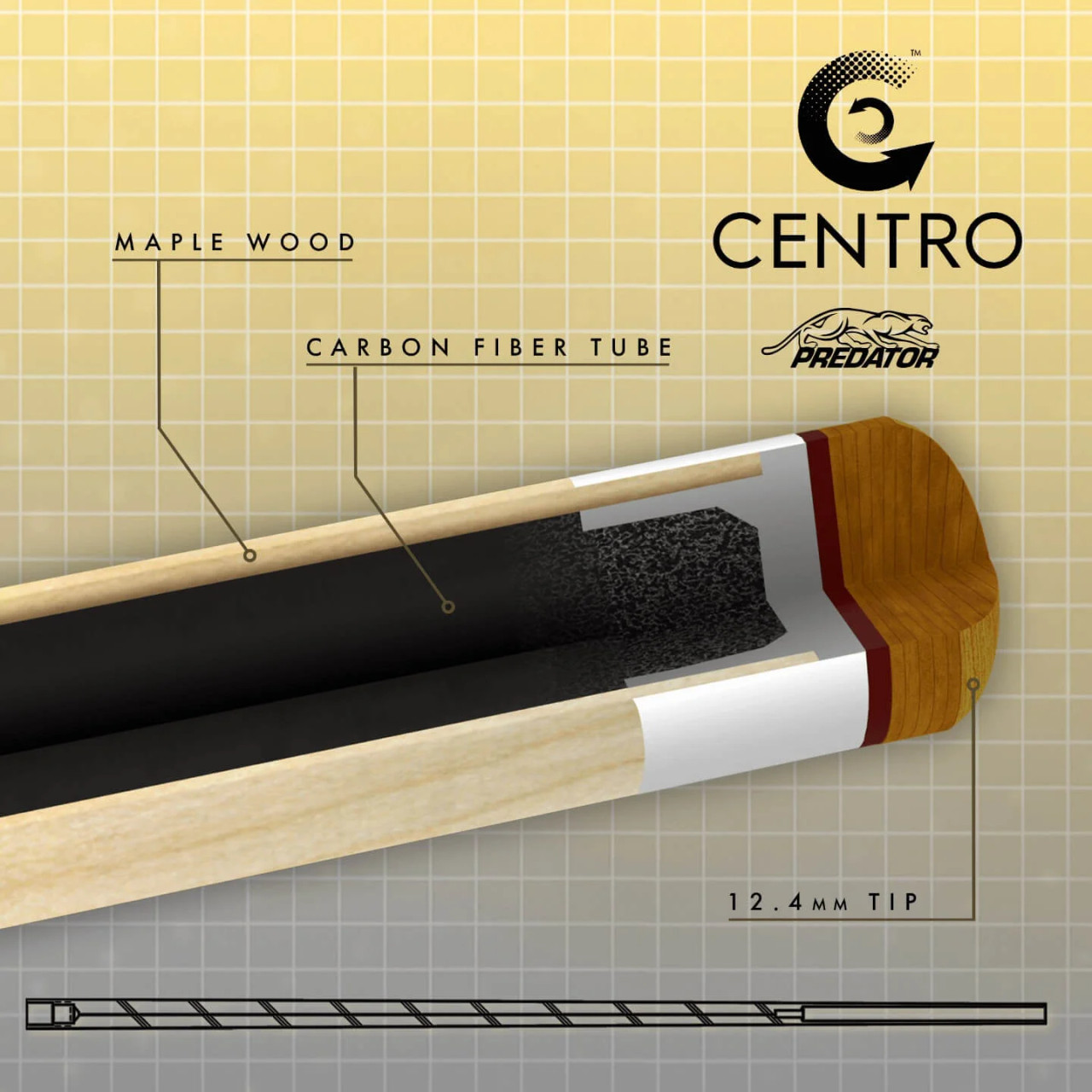 Predator Centro Shaft for Uni-Loc® Joint Predator Centro Shaft for Uni-Loc® Joint