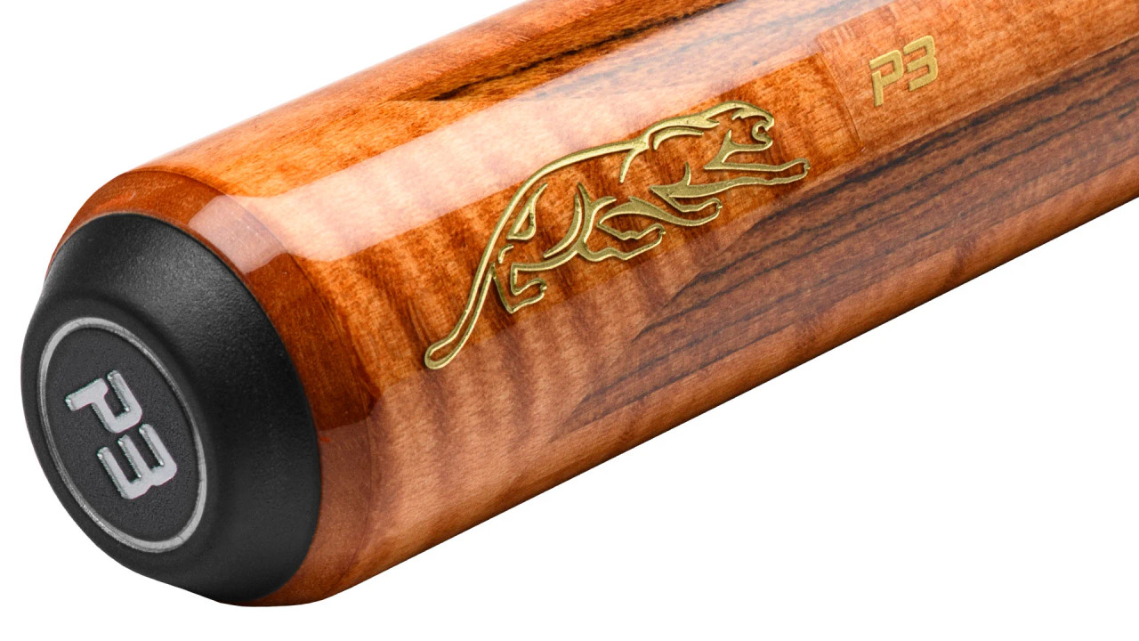 Predator P3 Aura Golden Stained Curly Maple & Bocote Pool Cue - No