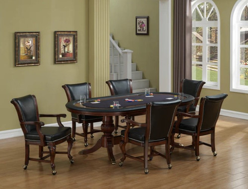 Royal Oval Poker Game Table Only