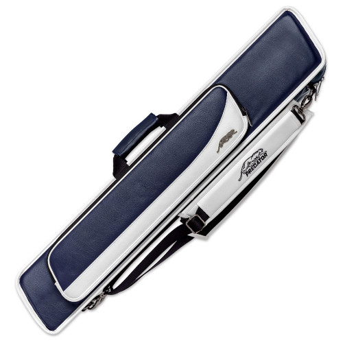 Predator Roadline Black/White Soft Pool Cue Case - 4 Butts x 8 Shafts