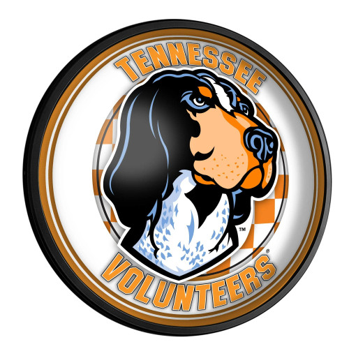 Tennessee Volunteers: Mascot Round Slimline Lighted Wall Sign