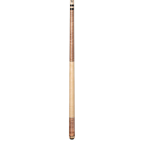 Lucasi Custom Antique Stained & Natural Birdseye Wrapless Cue Lucasi Custom Antique Stained & Natural Birdseye Wrapless Cue