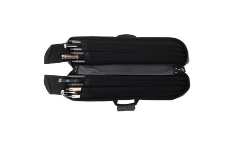 Predator Roadline Black/Pink Pool Cue Soft Case - 4 Butt x 8 Shaft Predator Roadline Black/Pink Pool Cue Soft Case - 4 Butt x 8 Shaft