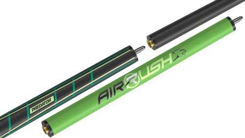 Predator Air Rush Neon Green Jump Cue - No Wrap