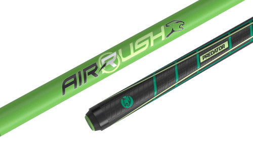 Predator Air Rush Neon Green Jump Cue - Sport Wrap