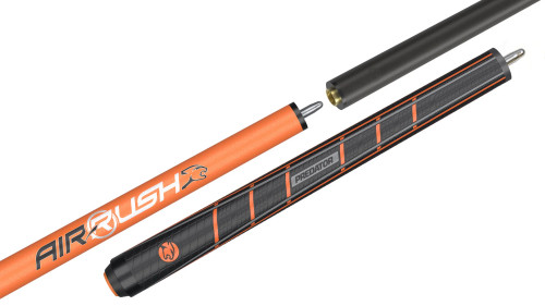 Predator Air Rush Flare Orange Jump Cue - Sport Wrap