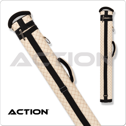 Action ACVA22 2x2 Hard Case- CREAM W/BROWN