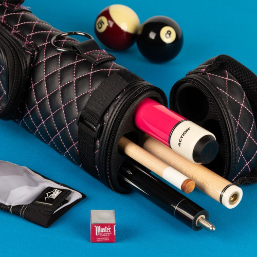 Action ACVA22 2x2 Hard Case- BLACK W/PINK