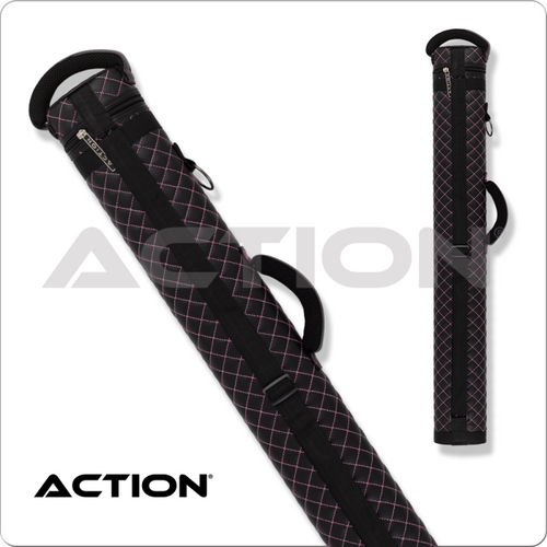 Action ACVA22 2x2 Hard Case- BLACK W/PINK