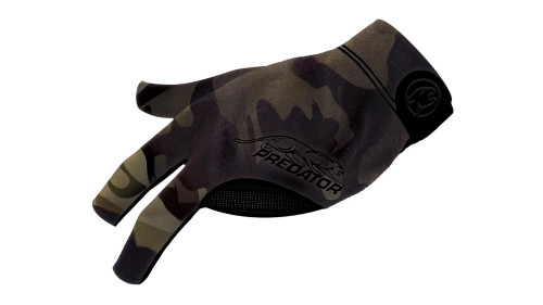 Predator Second Skin Billiard Glove - Hunter Green Camo - LEFT HAND (L/XL)