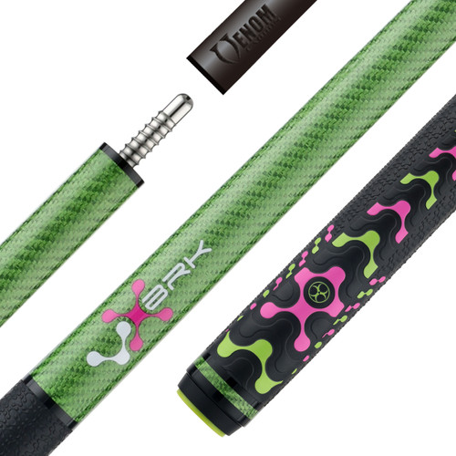 Poison VX Jump/Break Cue with Venom Carbon Fiber Shaft - Gray/Black
