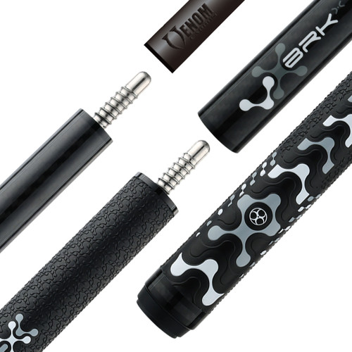 Poison VX Jump/Break Cue with Venom Carbon Fiber Shaft - Gray/Black