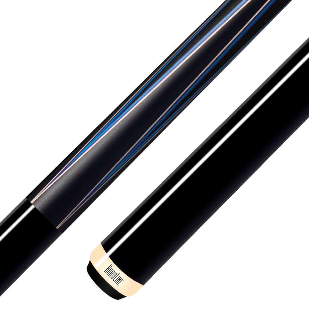 Predator 4 Point Sneaky Pete Black/Blue Points No Wrap Pool Cue