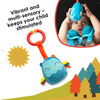 Diono Owl Character Car Seat Straps & Linkee Toy, Shoulder Pads for Baby, Infant, Toddler, 2 Pack Reversible Soft Seat Belt Cushion and Stroller Harness Covers Helps Prevent Strap irritation, Teal [Owl]