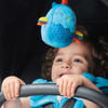 Diono Owl Character Car Seat Straps & Linkee Toy, Shoulder Pads for Baby, Infant, Toddler, 2 Pack Reversible Soft Seat Belt Cushion and Stroller Harness Covers Helps Prevent Strap irritation, Teal [Owl]