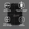 Diono Pop-up Trash Bin, Collapsible Car Trash Can Portable, Small, Leak Proof, Perfect For Keeping Car Clean [Black]