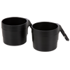 Diono XL Cup Holders for Radian and Everett NXT (Pack of 2) [Black]
